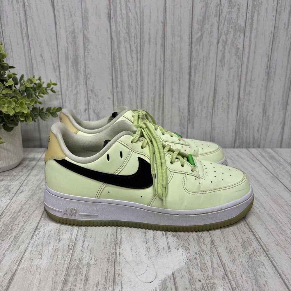 Womens Size 8 Nike Air Force 1 Barely Volt Glow